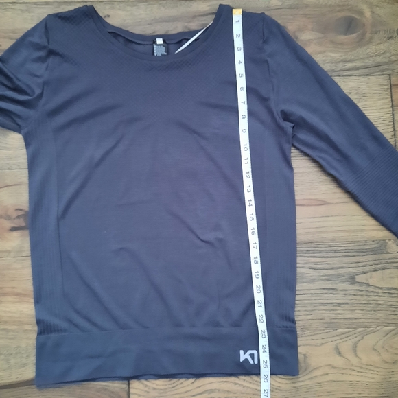 Kari Traa Athletic Long Sleeve Textured Seamless Top Baselayer - Picture 11 of 16